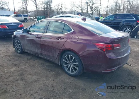 2015 Acura Tlx V6 Tech z USA, uszkodzony, nr VIN 19UUB3F53FA000689